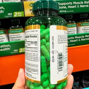 High Absorption Magnesium Glycinate 240mg 180 Capsules From Usa
