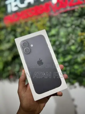 New Apple iPhone 16 128 GB Black