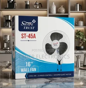 Shape Trust 16" Wall Fan