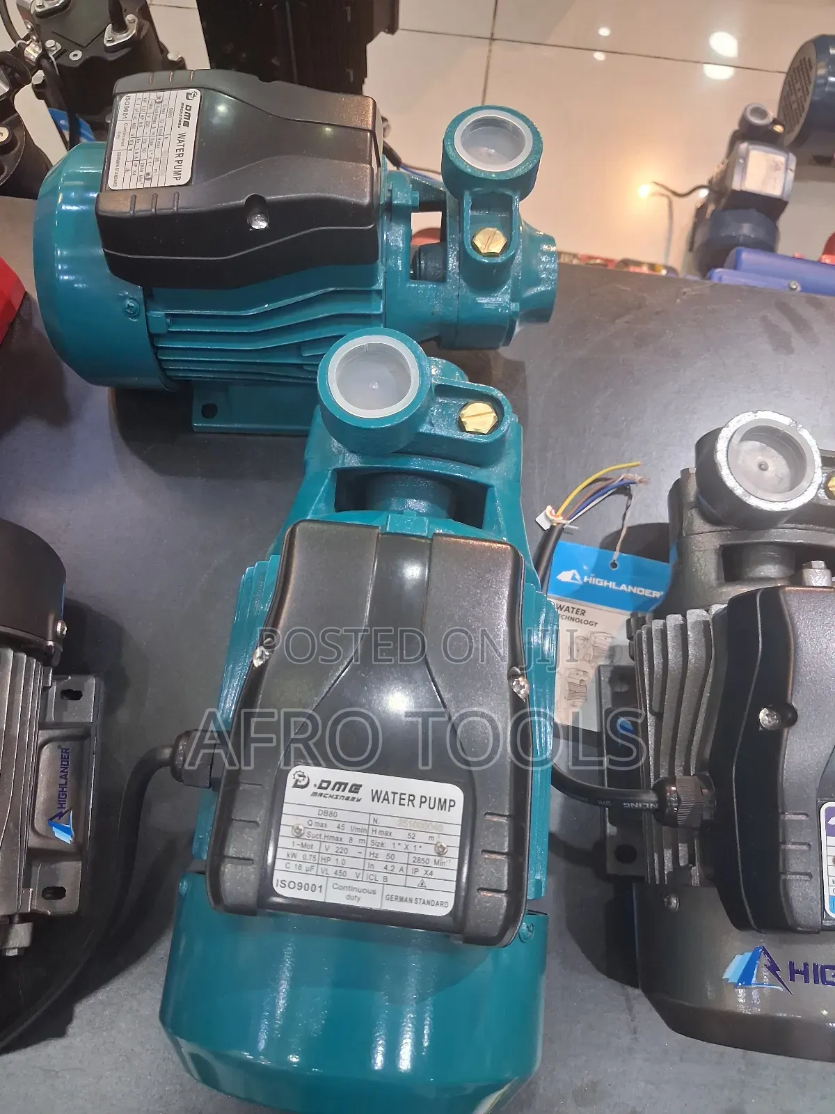 ዲኤሜ የውሃ ፓንፕ (Dme 1hp Surface Water Puml)