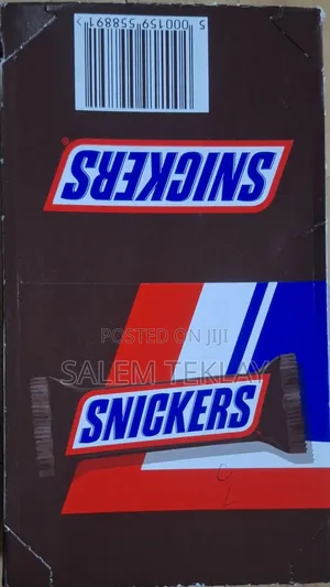 Snickers Original Chocolate Chocolate Bar 24 X 50g