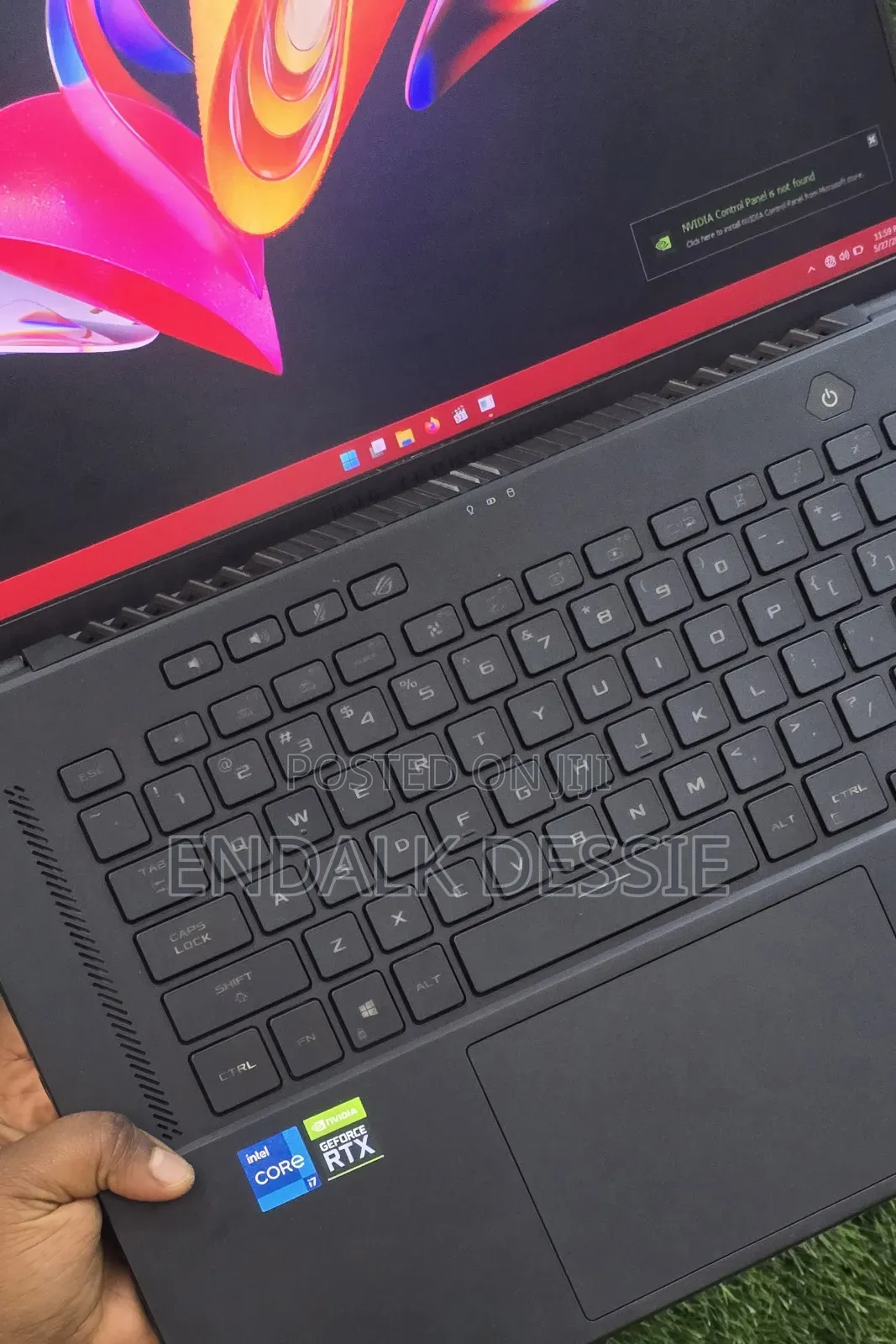 New Laptop Asus ROG Zephyrus G15 16GB Intel Core i7 SSD 1T