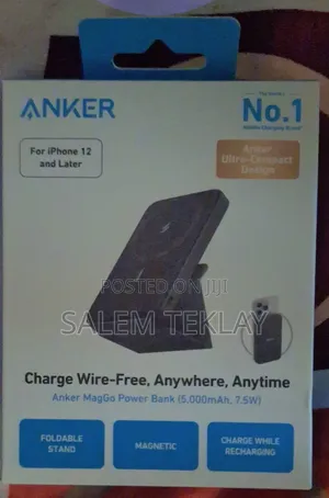 Anker 5000mah Ultra-Thin Magnetic Power Bank