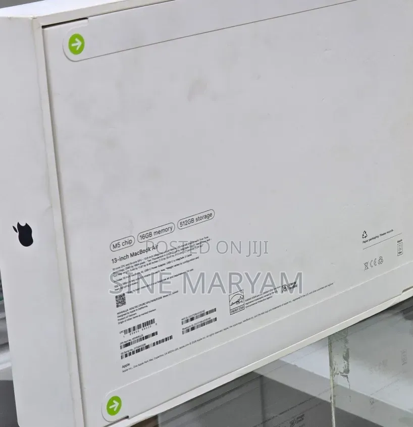 New Laptop Apple MacBook Air 2026 M5 13-inch 16GB Apple M5 SSD 512GB
