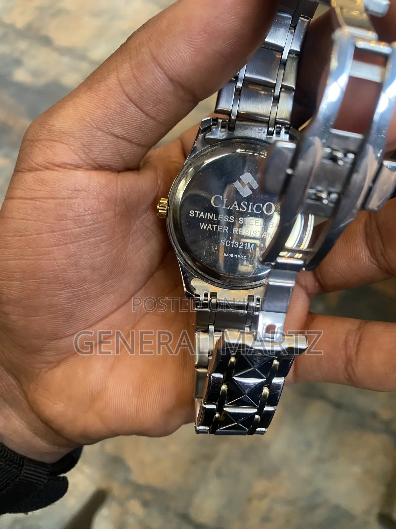 Clasico Watch for Men Water Resistant