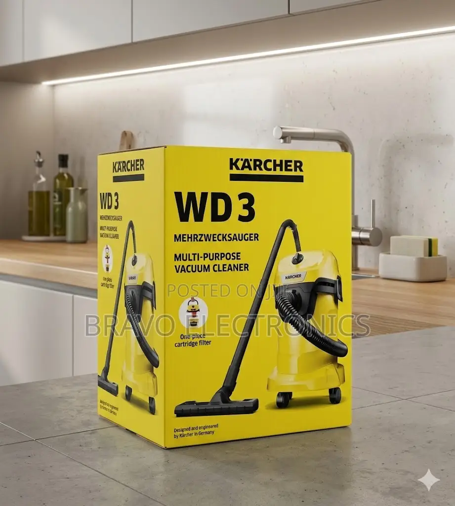 Kärcher Wd 3 Vacuum Cleaner – German Technology Multi Purpose Cleaner
