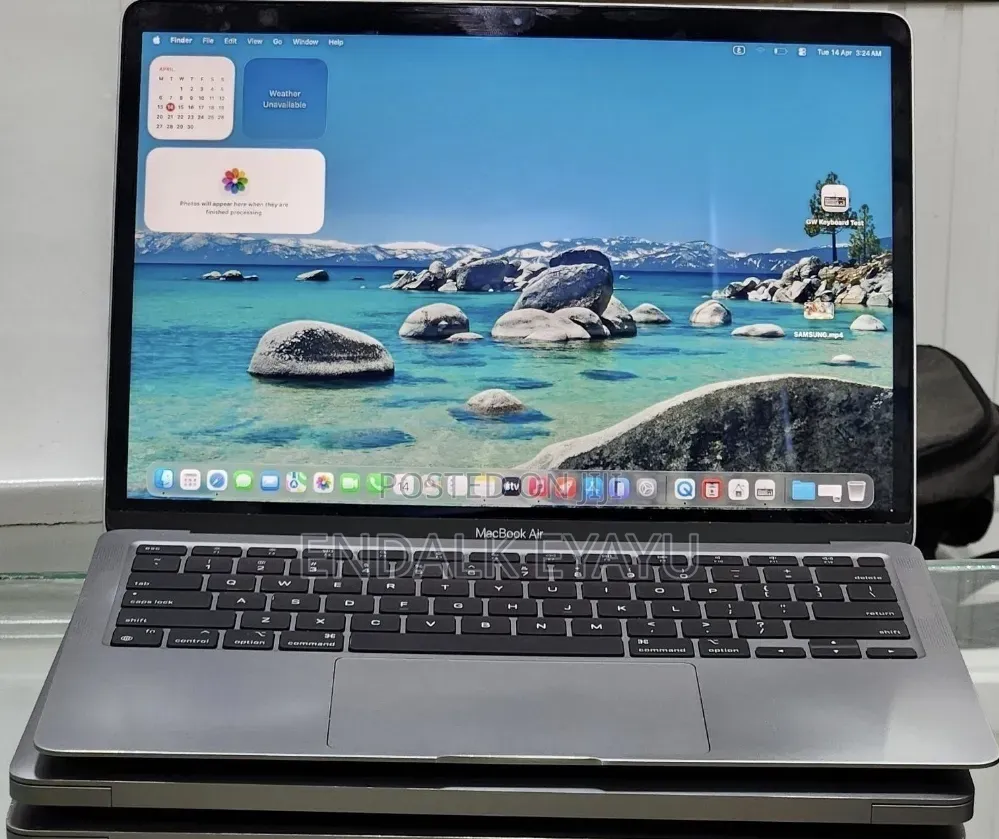 New Laptop Apple MacBook Air 2020 M1 8GB Apple M1 SSD 256GB