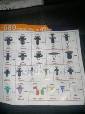 Retainer Clips (680+45pcs )