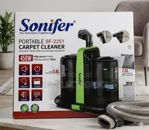 Sonifer Portable Carpet Cleaner – 450w High Power Cleaner