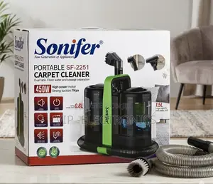 Sonifer Portable Carpet Cleaner – 450w High Power Cleaner