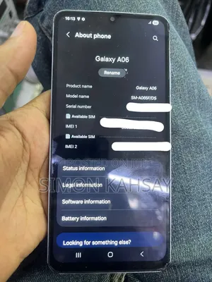 Samsung Galaxy A06 64 GB Gray