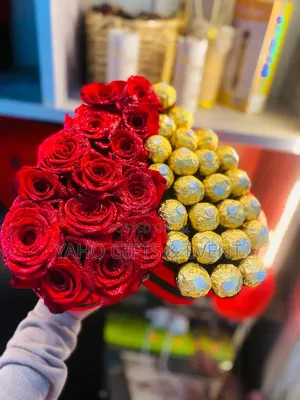 Flower and Chocolates Gift