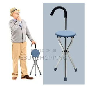 Outdoor Walking Cane With Built-in Seat – Instant Rest Anywhere