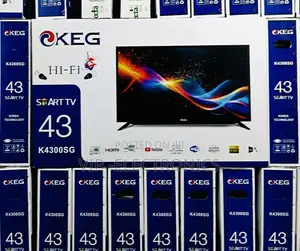 Keg 43 Inch Tv Smart Android Tv Smart Television