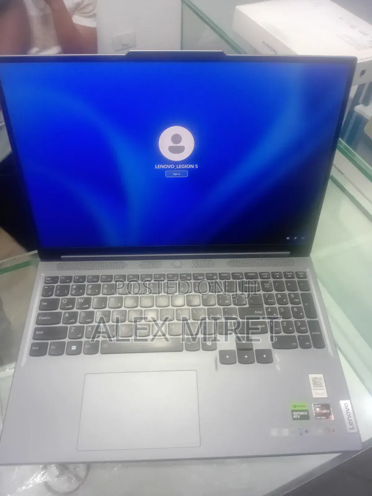 New Laptop Lenovo Legion 5 16GB AMD Ryzen 7 SSD 1T