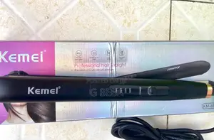 Girls Kemei Hair Straightener የፀጉር መተኮሻ Km-8889