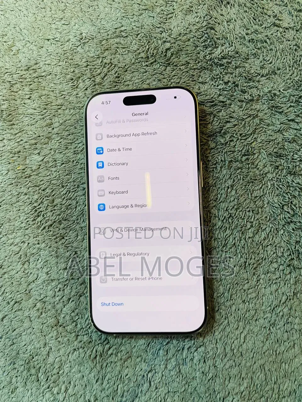 Apple iPhone 15 Pro 128 GB Gold