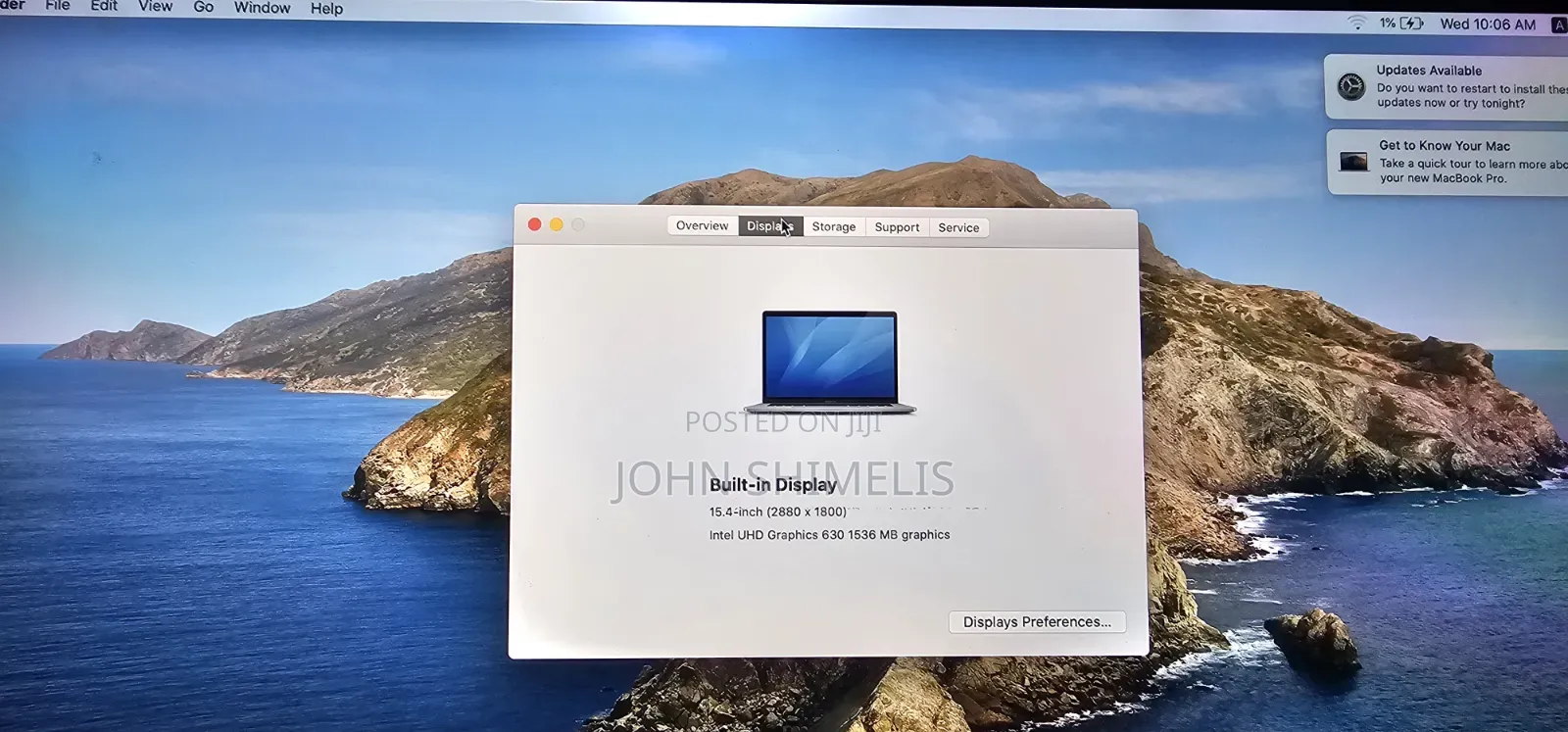Laptop Apple MacBook Pro 2019 32GB Intel Core i9 SSD 512GB
