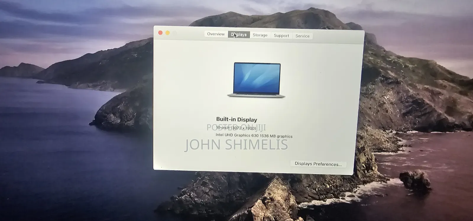 Laptop Apple MacBook Pro 2019 64GB Intel Core i9 SSD 512GB