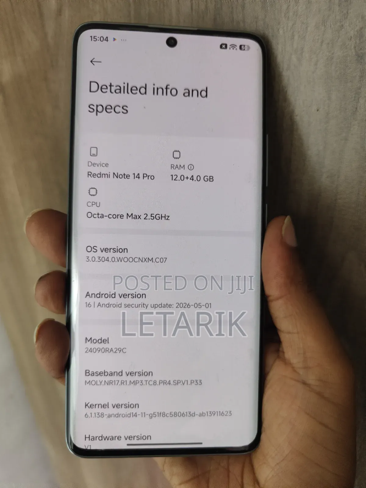 New Xiaomi Redmi Note 14 Pro 5G 256 GB Green