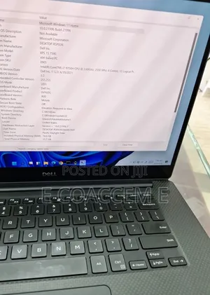 New Laptop Dell G7 15 7590 16GB Intel Core i7 SSD 512GB