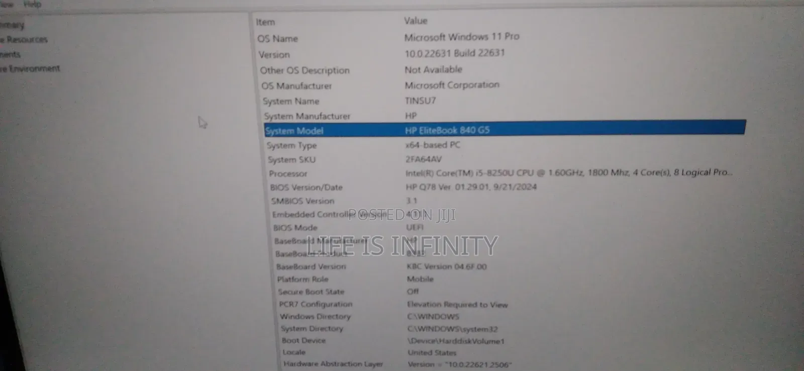 Laptop HP EliteBook 840 8GB Intel Core i5 SSD 512GB