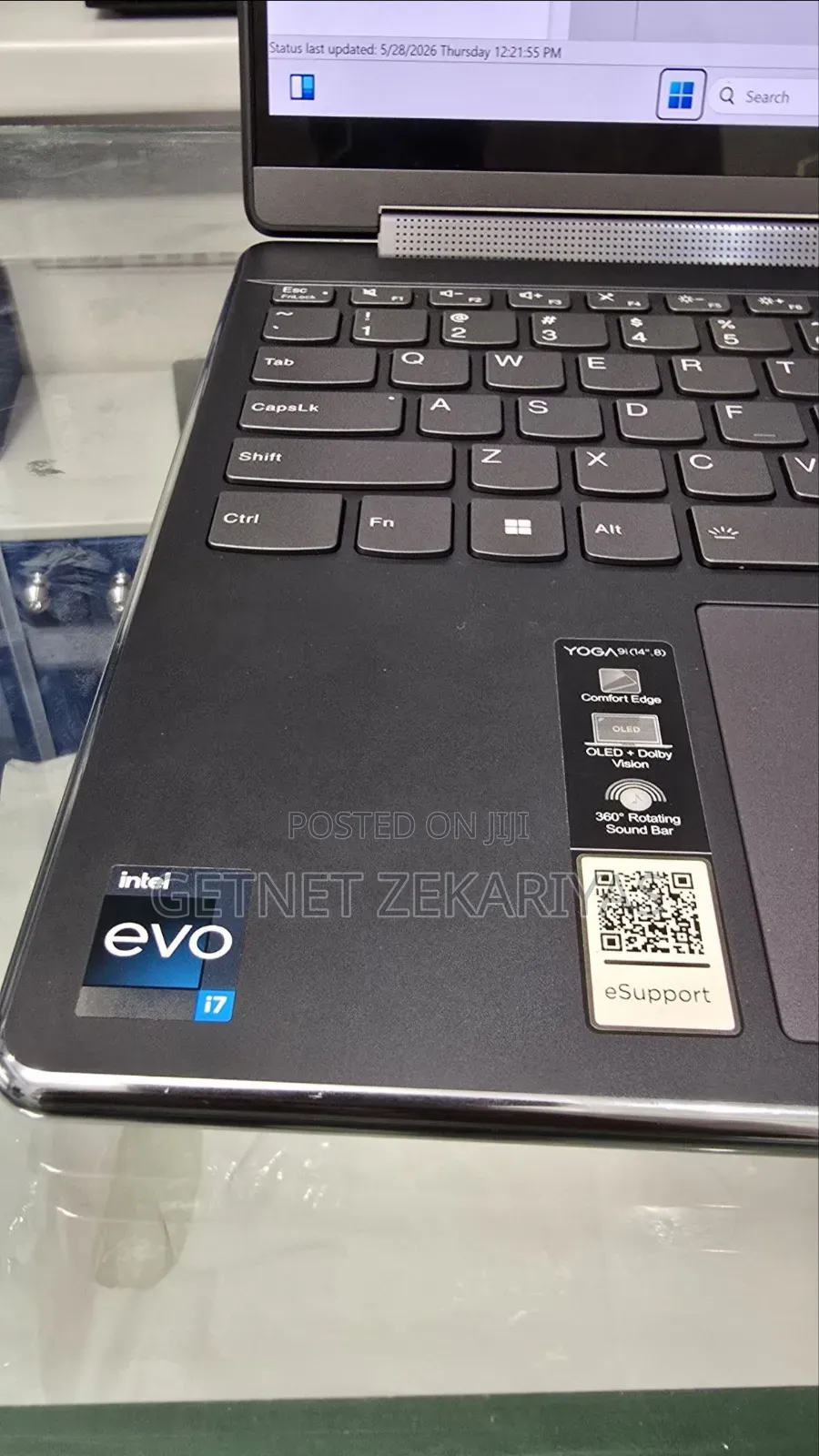 New Laptop Lenovo Yoga 9i 16GB Intel Core i7 SSD 512GB
