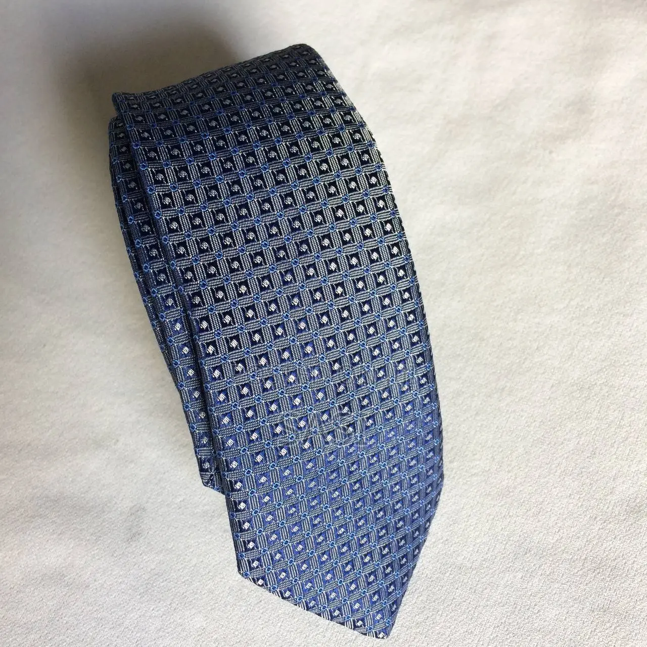 Elegant Blue Tie – Perfect for Office Events