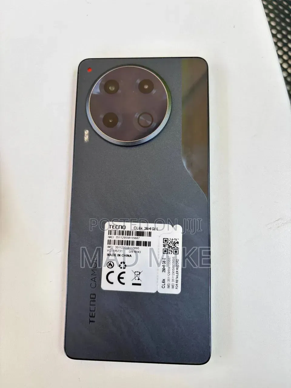 Tecno Camon 30 256 GB Black