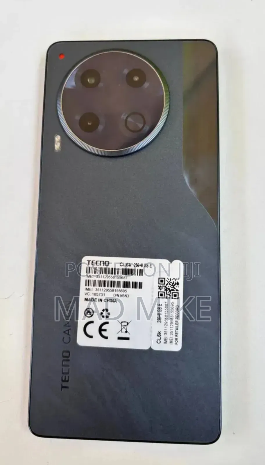 New Tecno Camon 30 256 GB Gray