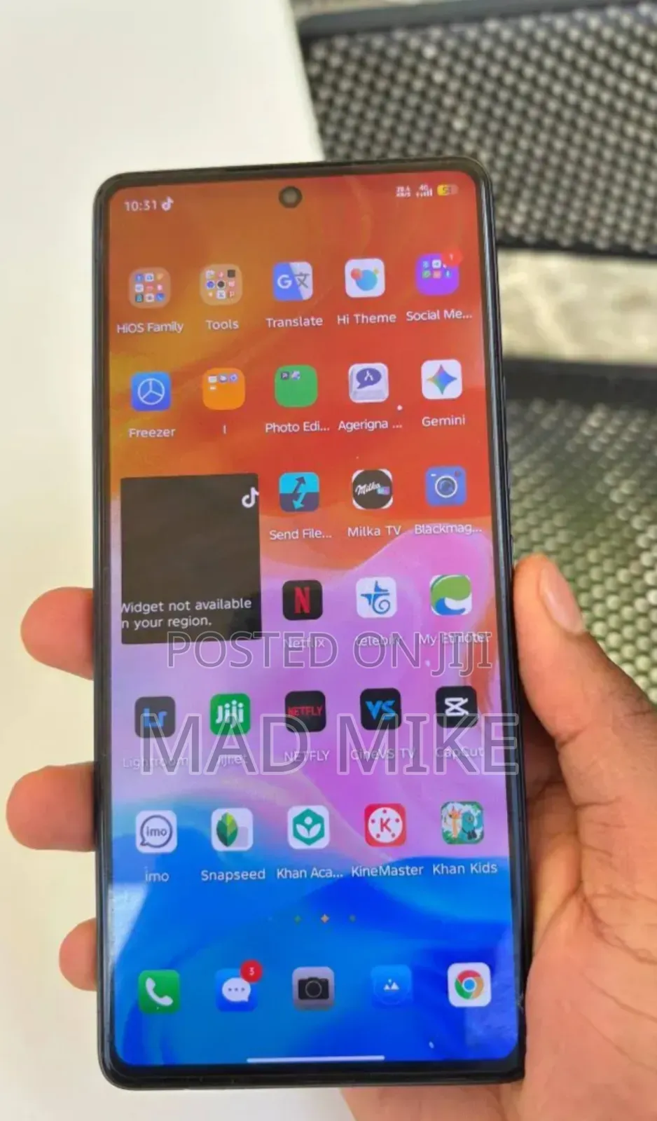 New Tecno Camon 30 256 GB Gray