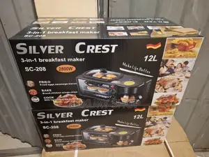 Silver Crest 3 in 1 Breakfast Maker Coffee Maker Grill Oven