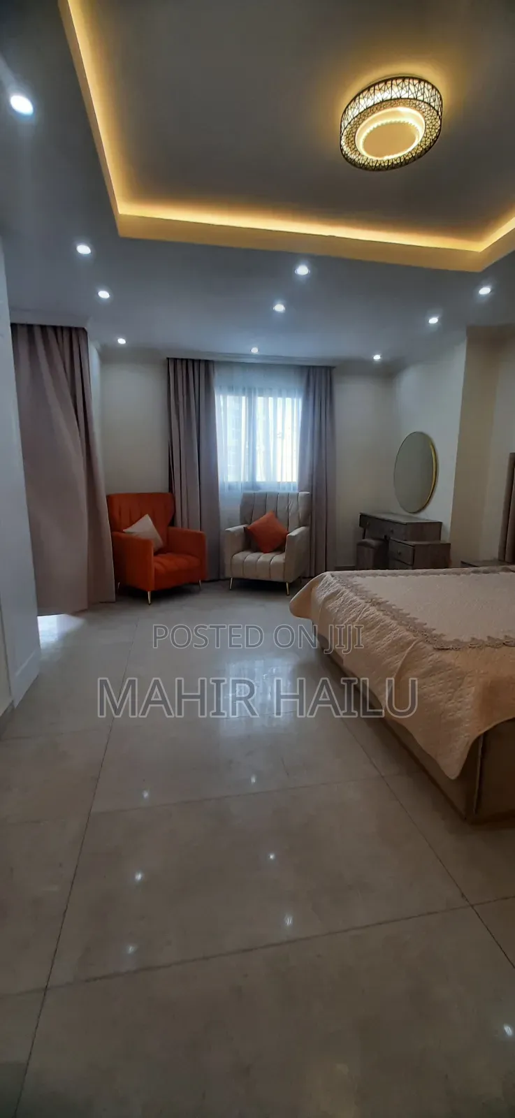 Furnished 3bdrm Apartment in Real, Bole for rent