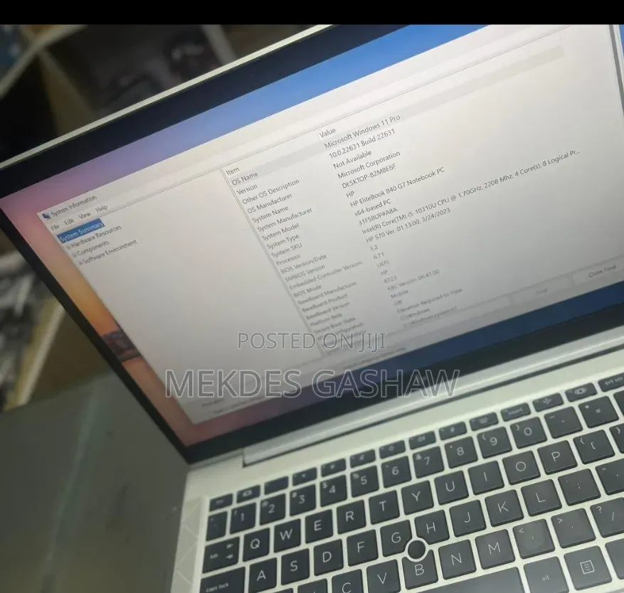 New Laptop HP EliteBook 840 8GB Intel Core i5 SSD 512GB
