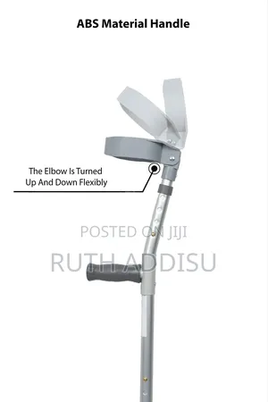 Lightweight Aluminum Forearm Crutches Designed for Ergonomic Comfort