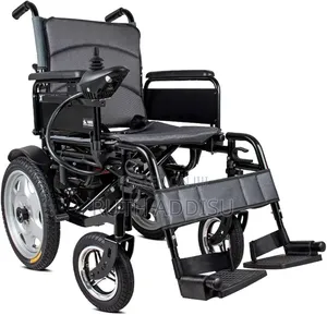 Electric Wheelchair Folding 12ah Battery 6 KMPH 500w Motor Electrical