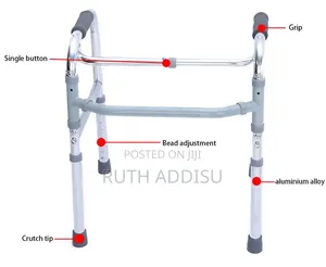 Walker Orthopedic Equipment Over White Stock Photo Walker Brand New