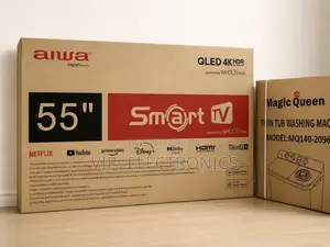 Aiwa 55 Inch Tv Qled Smart Tv Webos Hub, HDR Ultra Hd, Dolby Audio