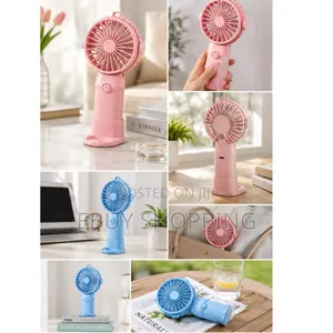 Durable Plastic Rechargeable Fan for Everyday Use