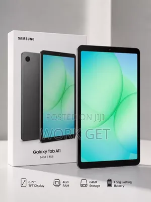 New Samsung Galaxy Tab A11 64 GB Gray