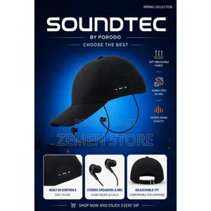 Soundtec by Porodo Smart Cap (ሳውንድቴክ ስማርት ቆብ)