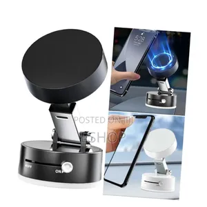 Universal Smartphone Holder With Locking Vacuum Base