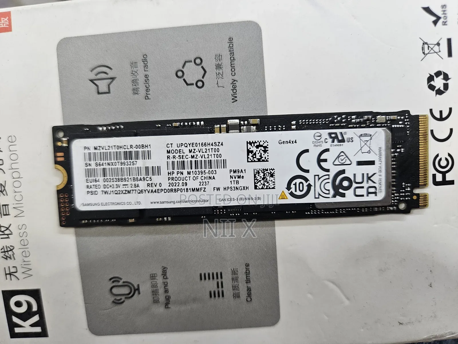 Samsung Pm9a1 1tb Gen 4 Orginal SSD