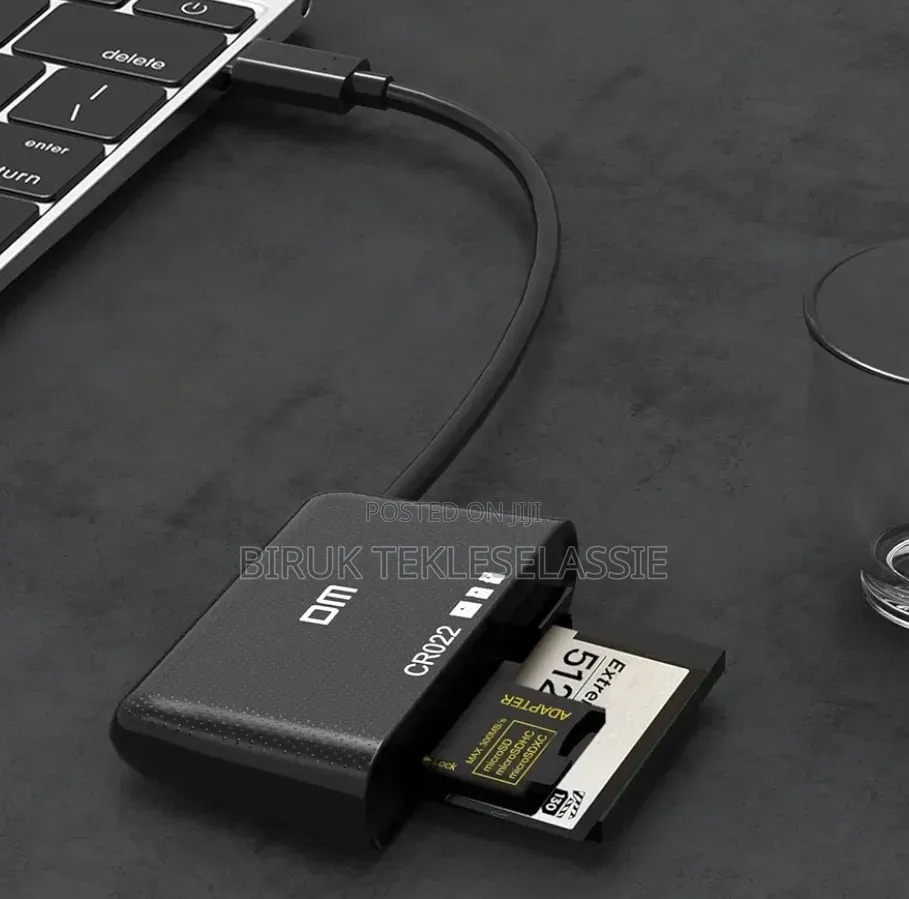Dm Cr022 Usb Type-C to Micro Sd ,Tf Sd , Cf