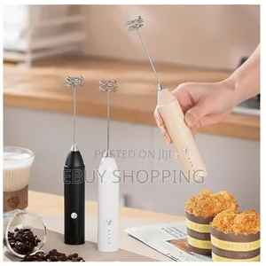 Lightweight Electric Whisk for Lattes Baking–3 Speeds,