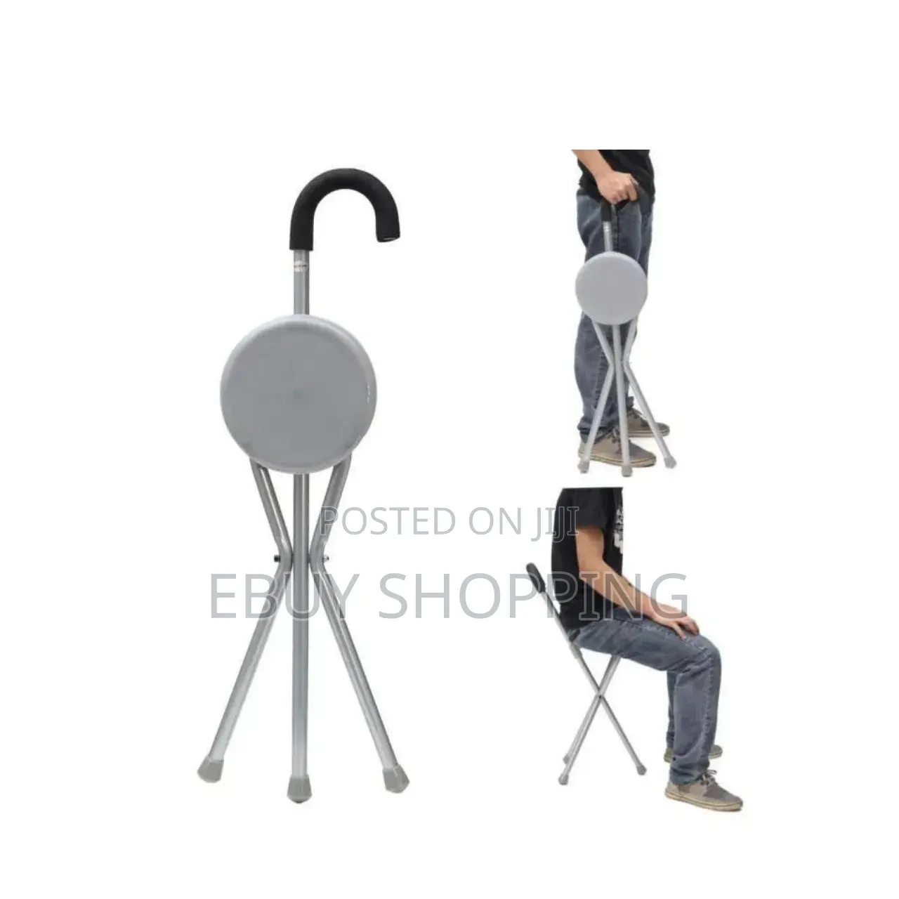 Multifunctional Walking Aid Seat–Perfect for Arthritic or Tired Legs