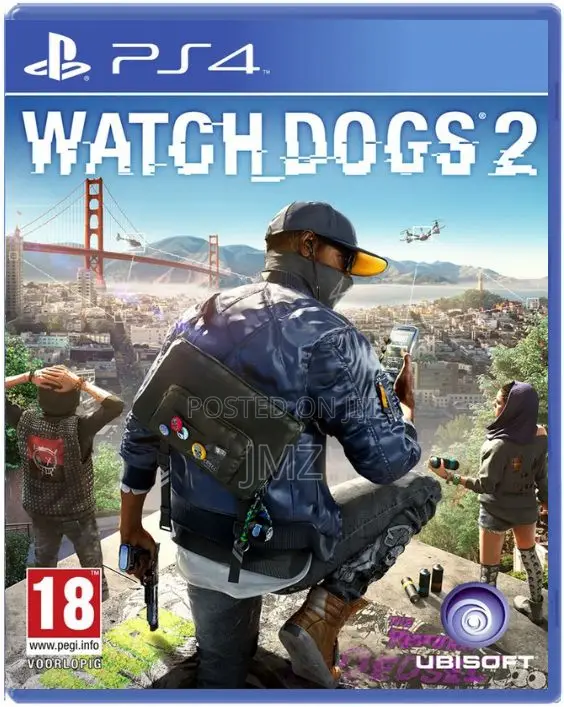 Watch Dogs 2 Ps4 Cd Game