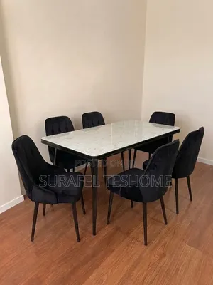 Charming Dining Tables ዳይኒንግ ቴብል | With Affordable 6-4 Sets