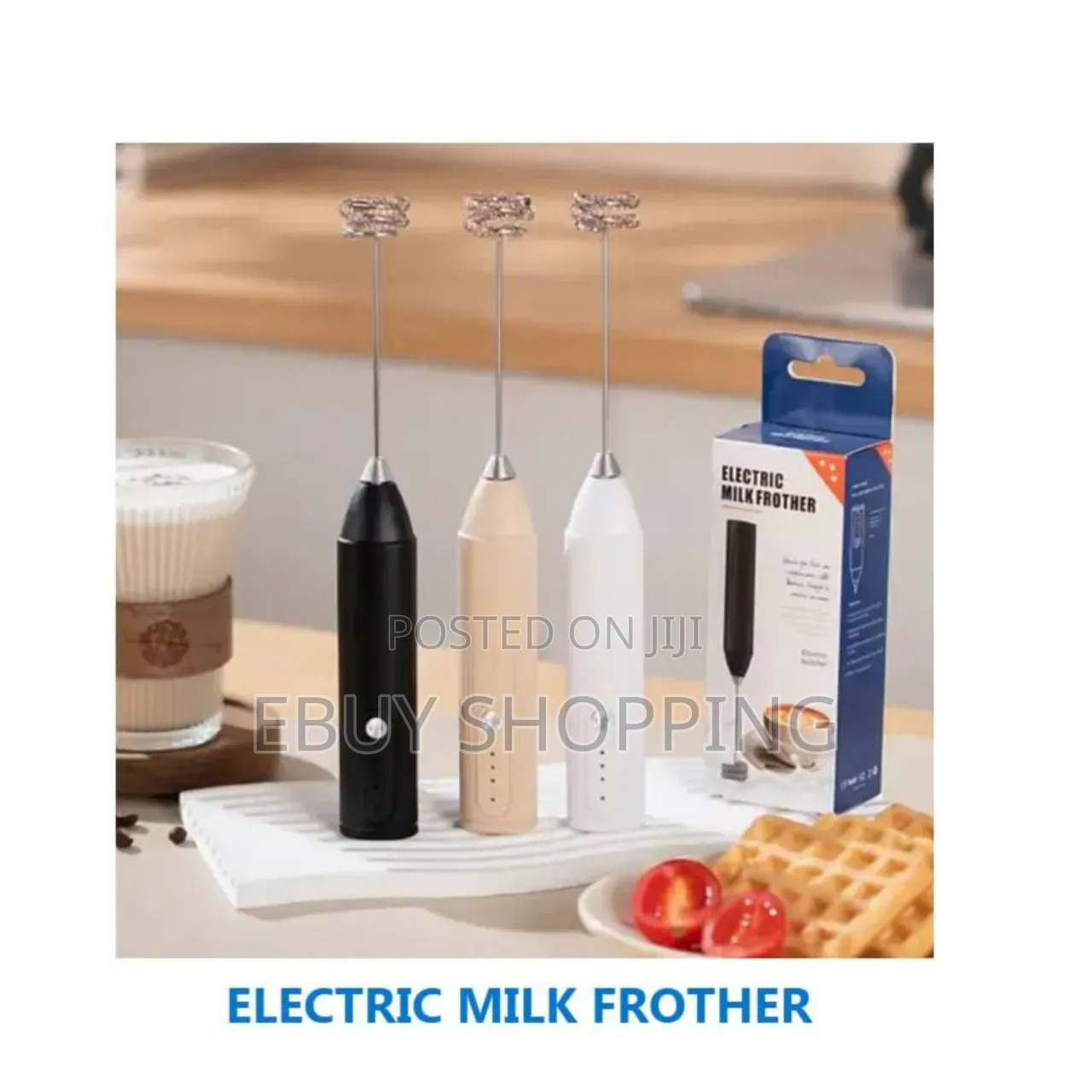Cordless Handheld Egg Beater Milk Bubble Machine