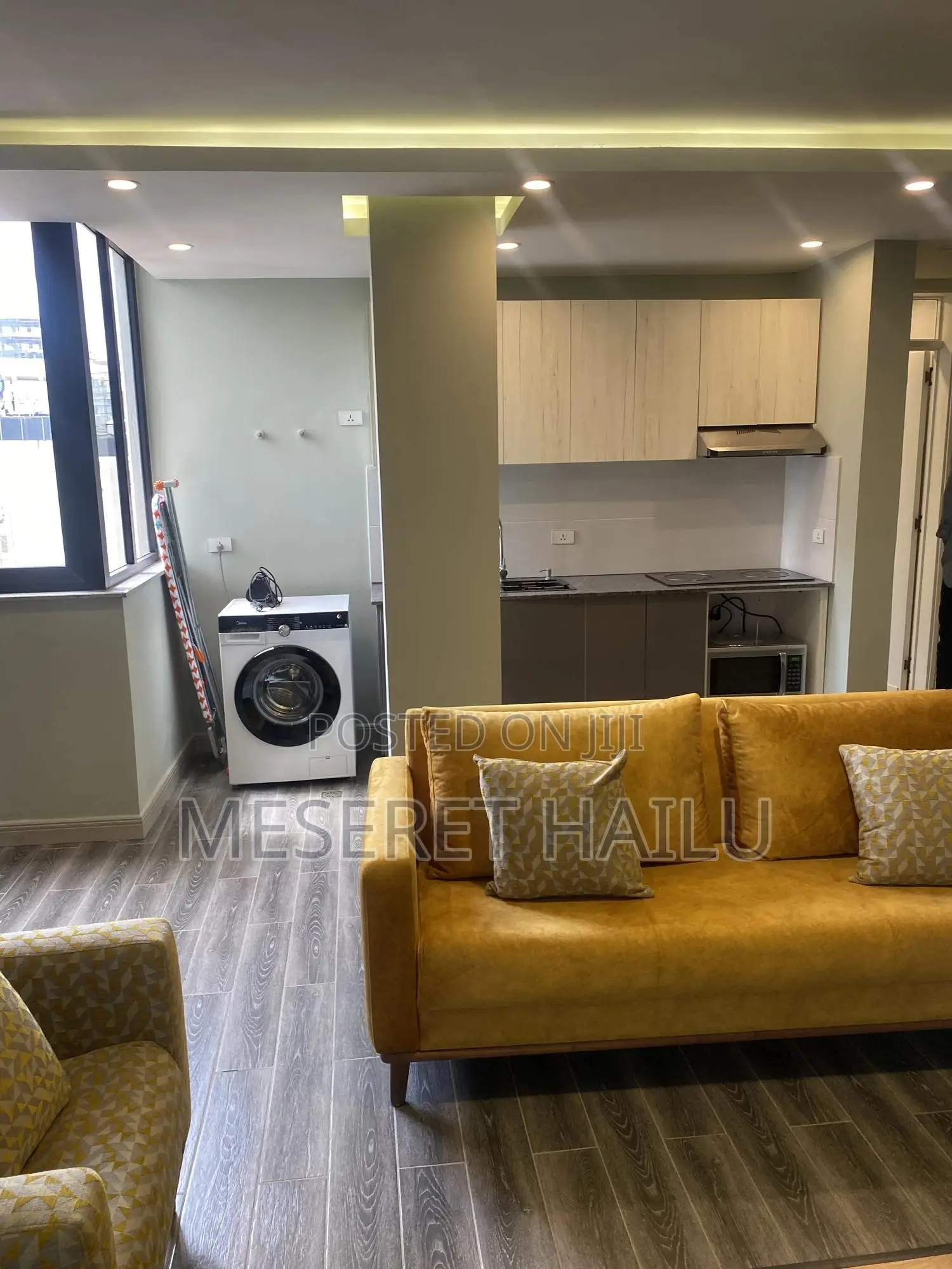 Furnished 1bdrm Apartment in Bole for rent